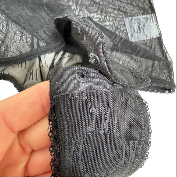 INC Sheer Mesh Lingerie Teddy Bodysuit - Picture 6 of 9